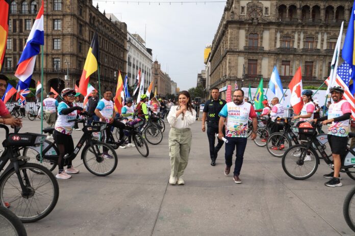 Inauguran ciclovía de Tlalpan