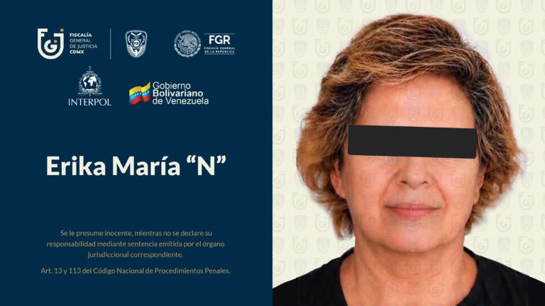 Detienen en Venezuela a Erika María “N”, presunta responsable del feminicidio de exreina de belleza