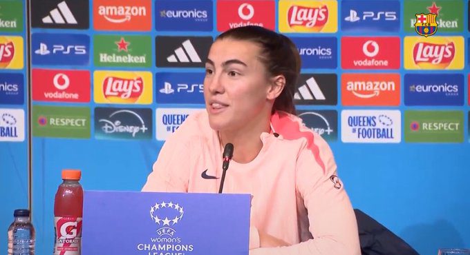 Patri Guijarro: “Volver al Camp Nou es muy ilusionante”