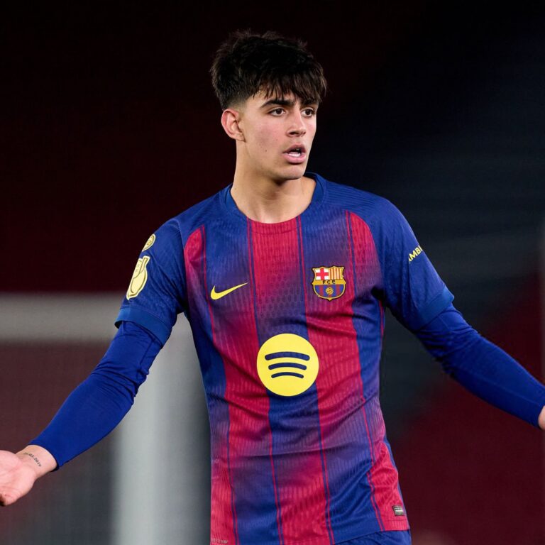 Marc Bernal, jugador del FC Barcelona. Foto: X: @Blaugranactu_