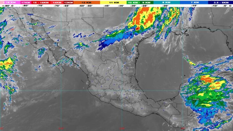 Clima al 02 de abril: lluvias fuertes en el sur y sureste