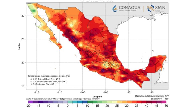 Olas de calor extremas evidencian crisis ambientales en México