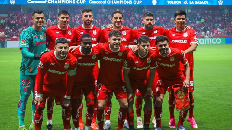 TOLUCA 4-2 ANTE LA GALAXY FOTO: X: @TolucaFC