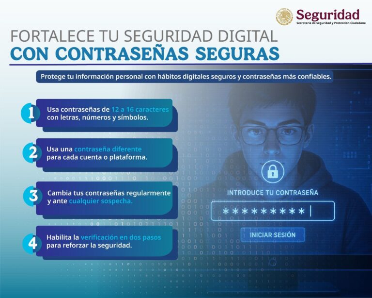Especialistas en ciberseguridad dan recomendaciones para mejorar tus contraseñas