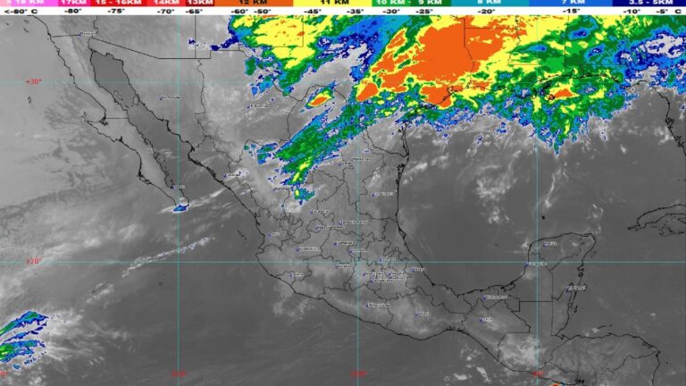 Clima al 01 de mayo: lluvias fuertes sobre Tamaulipas, Coahuila y Nuevo León