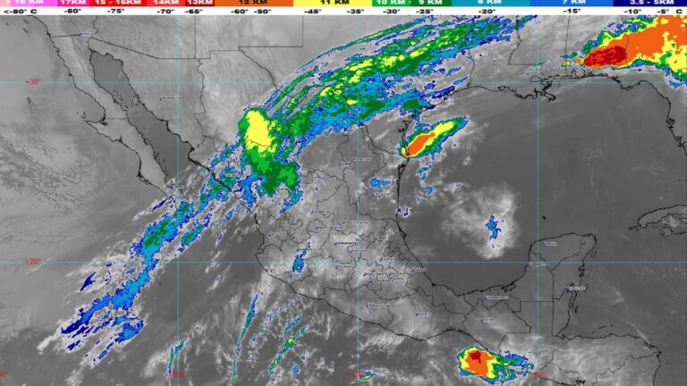 Clima al 07 de mayo: se prevén lluvias de intensas a fuertes en 13 estados