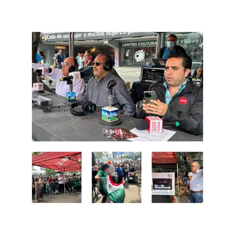 Hoy echando desmadre desde la glorieta de Insurgentes con Espacio Deportivo (de la Tarde) 10 de junio 2026