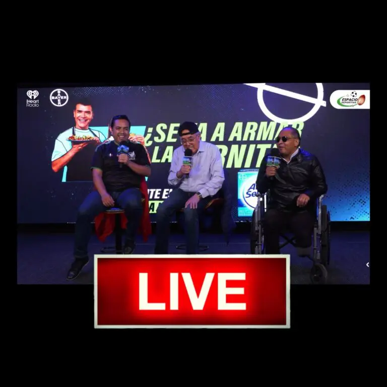 Transmisión en vivo desde el Foro Iheart Radio con Espacio Deportivo (de la Tarde) 24 de junio 2026