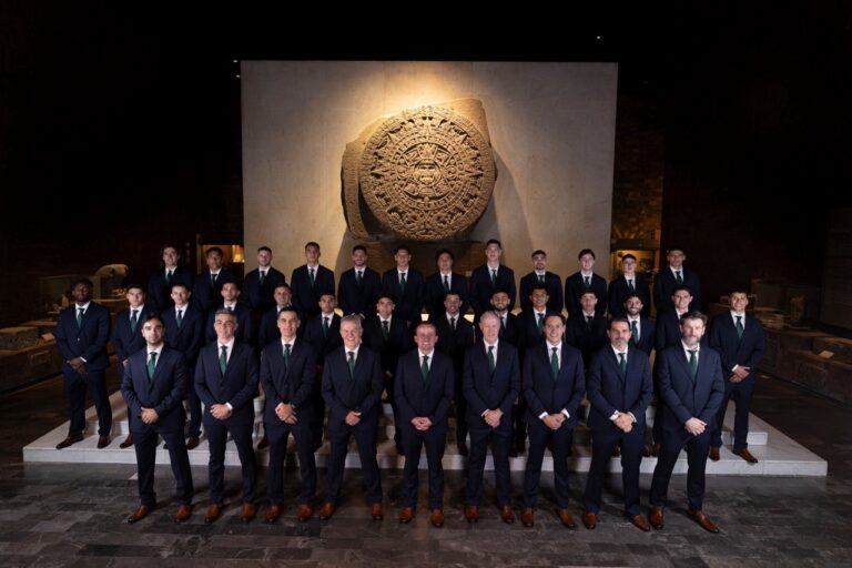 El Museo Nacional de Antropología sede de la foto oficial del Tri