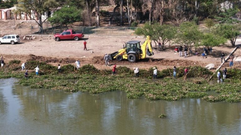 Conagua anuncia jornada de limpieza en la presa Ignacio Allende