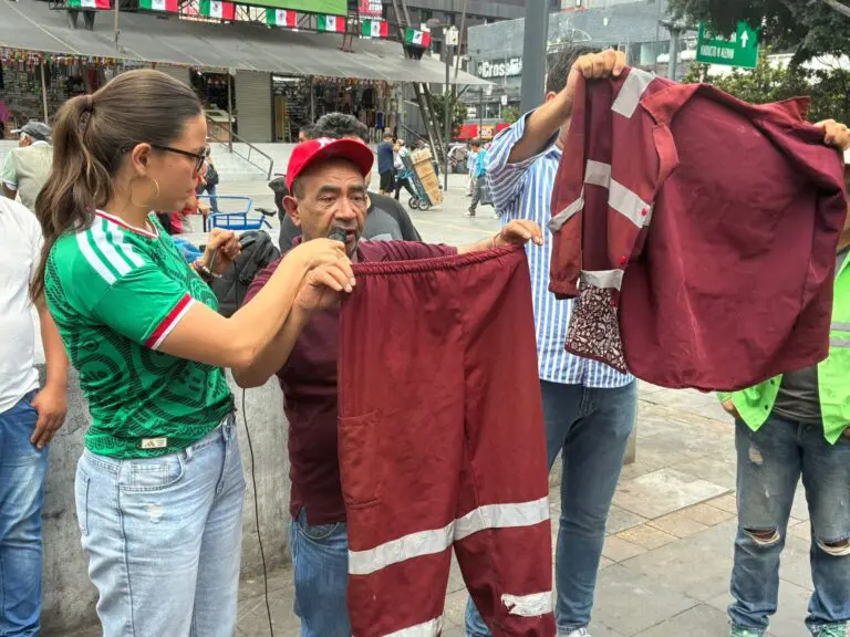 Trabajadores de limpia