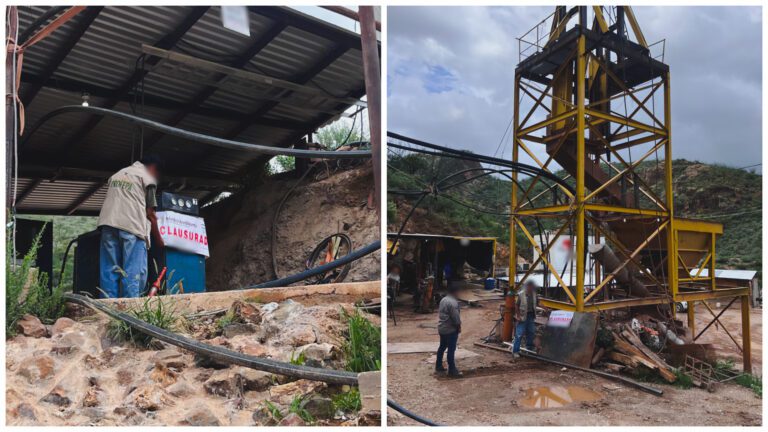 Profepa clausura dos proyectos mineros en Durango