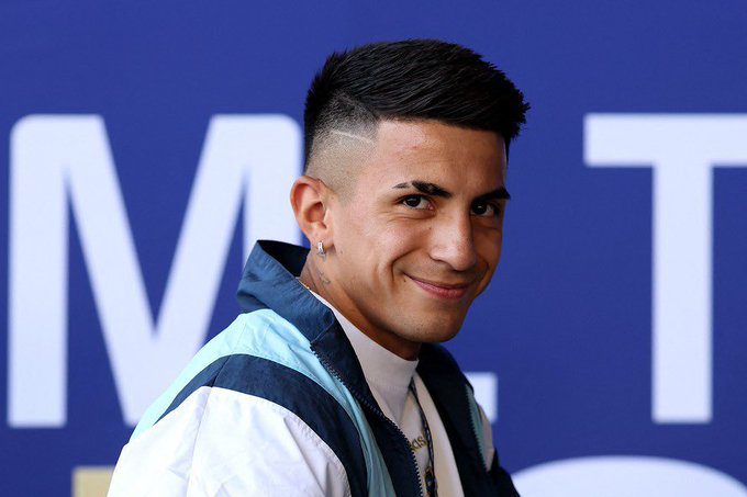 Thiago Almada. Flamengo. Atlético de Madrid. Foto de: X: @IssoeFlamengoOF