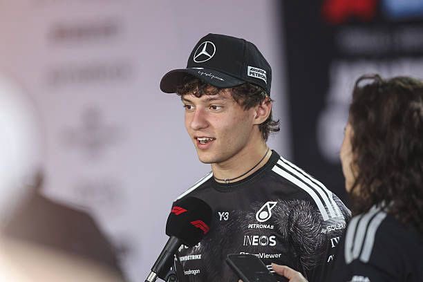 Andrea Kimi Antonelli, piloto de Mercedes. Foto: X: @f1_najia