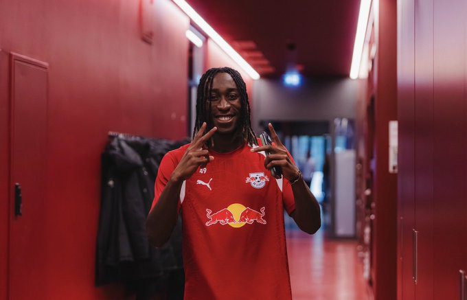 Yan Diomande. Foto: X: @philipphinze24