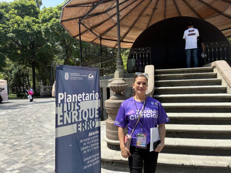 Zócalo de las Ciencias en Alameda Central CDMX