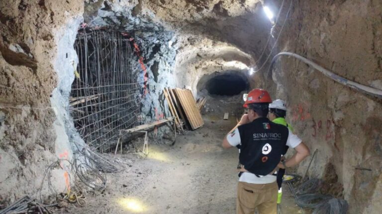 Profepa mantiene investigación por colapso de presa de jales en mina de Sinaloa