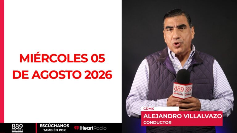 La Mañanera de Panorama Informativo del miércoles 05 de agosto de 2026