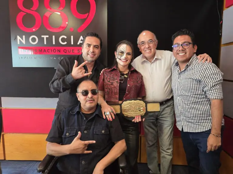 La visita de Thunder Rosa en Espacio Deportivo (de la Tarde) 03 de Agosto 2026