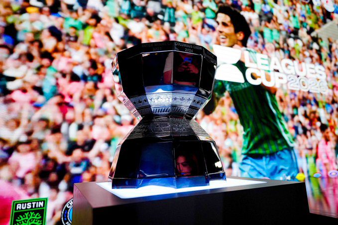 Trofeo Leagues Cup. Foto: X: @LigaBBVAMX