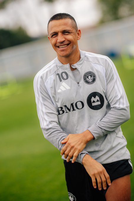Alexis Sánchez. Foto: X: @cfmontreal