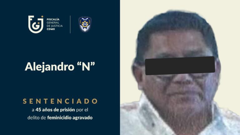 Dan 45 años de prisión a feminicida de Tláhuac que intentó simular un suicidio
