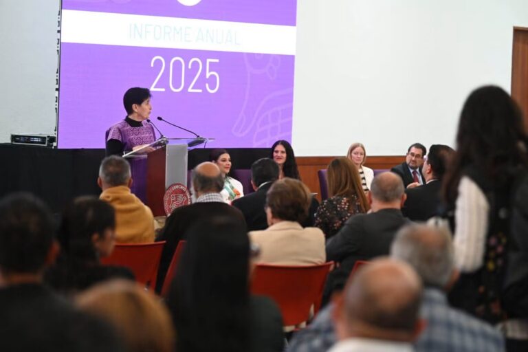 Presidenta de la CDHCDMX presenta informe anual