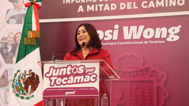 Más de mil negocios solicitaron permiso para abrir en Tecamac: Rosi Wong Romero