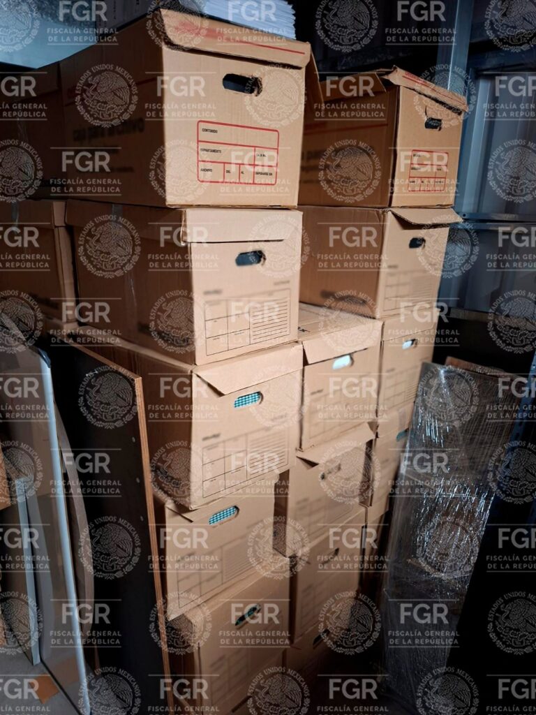 FGR asegura documentación ligada a red de huachicol fiscal por vía férrea