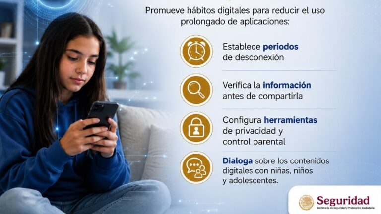 SSPC alertan por riesgos del “scroll infinito” entre menores y jóvenes durante vacaciones