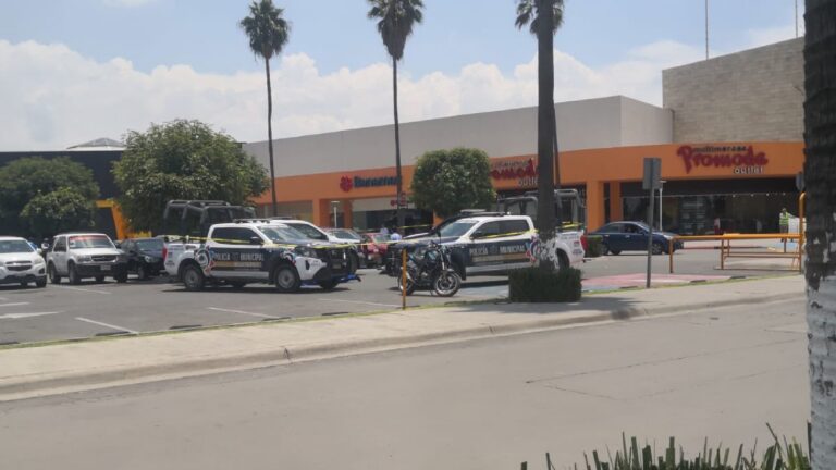 Motociclista muere tras riña con guardia de seguridad en plaza comercial Gran Patio Ecatepec