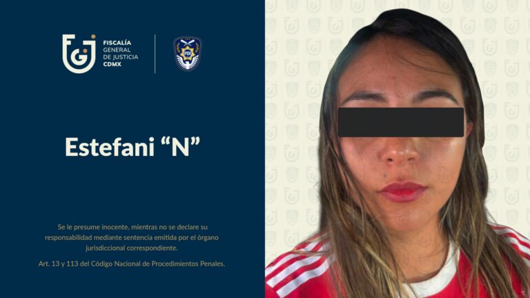 Dan prisión preventiva a Estefani “N”, presunta cómplice de feminicidio de conductora de app