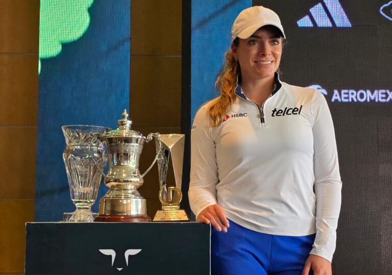 Gaby Lopez presenta el Gaby Lopez Open 2026 en CDMX. Golf. Foto: Gabriel Ayala / ACIR DEPORTES