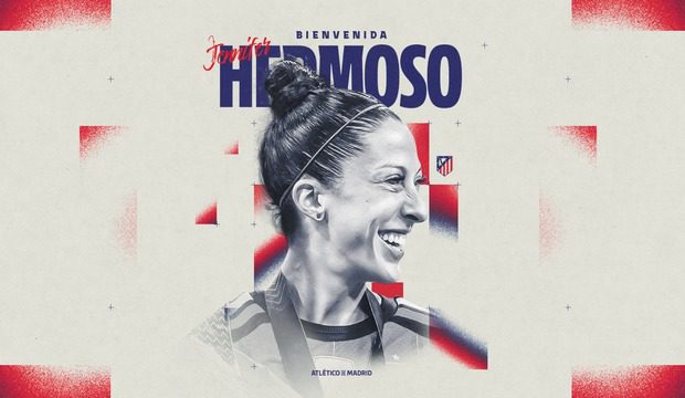 Jenni Hermoso firma con el Atlético de Madrid tras su salida de Tigres. Foto: atleticodemadrid.com