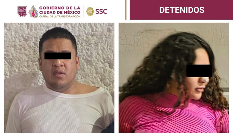Detienen a dos “montadeudas” en Azcapotzalco