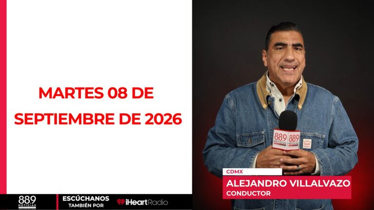La Mañanera de Panorama Informativo del martes 08 de septiembre de 2026