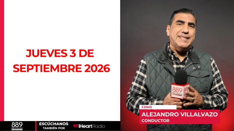 La Mañanera de Panorama Informativo del jueves 03 de septiembre de 2026