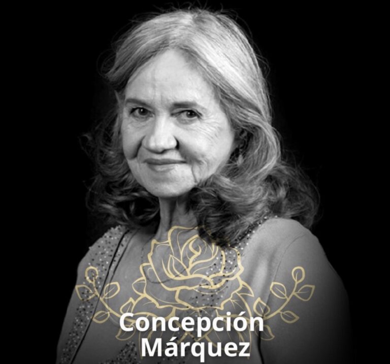 Falleció la primera actriz Concepción Márquez