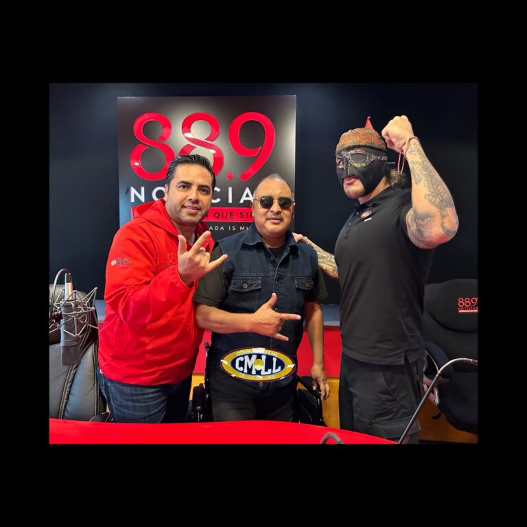 Hoy nos visitó el luchador “Zandokan Jr.” Espacio Deportivo (de la Tarde) 10 de septiembre 2026