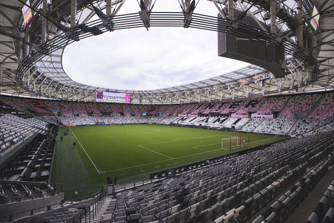 NU Stadium. Inter Miami. Foto: X: @fifamedia