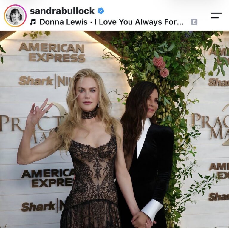 Sandra Bullock y Nicole Kidman presentan “Hechizo de amor 2”