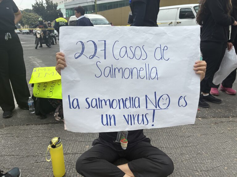 Cifra real de médicos afectados por brote de Salmonella en el Hospital General de México 277: Pacientes