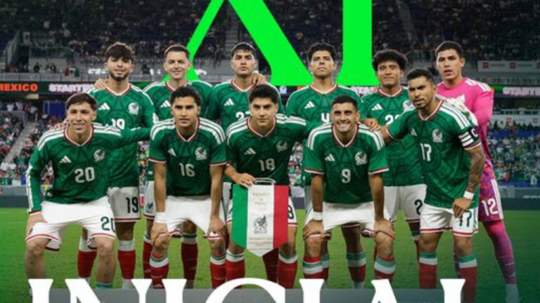 SELECCION MEXICANA EMPATA ANTE PERU FOTO: X @miseleccionmx