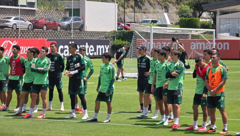Selección Mexicana en entrenamiento a puerta abierta. Foto: Arturo Sanguino / ACIR DEPORTES