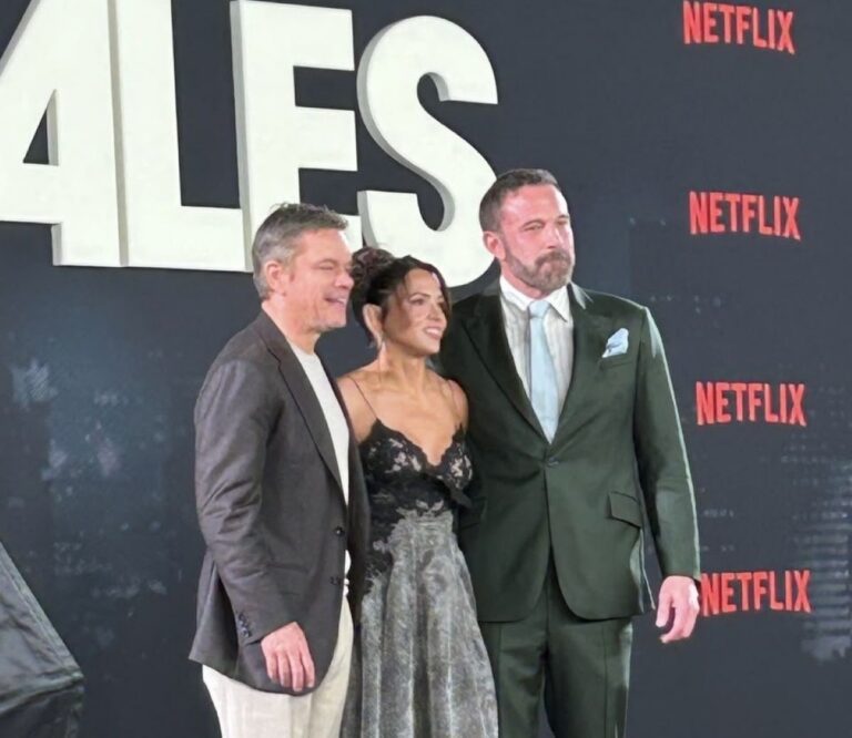 Ben Affleck y Matt Damon presentan película “Animales” en CDMX