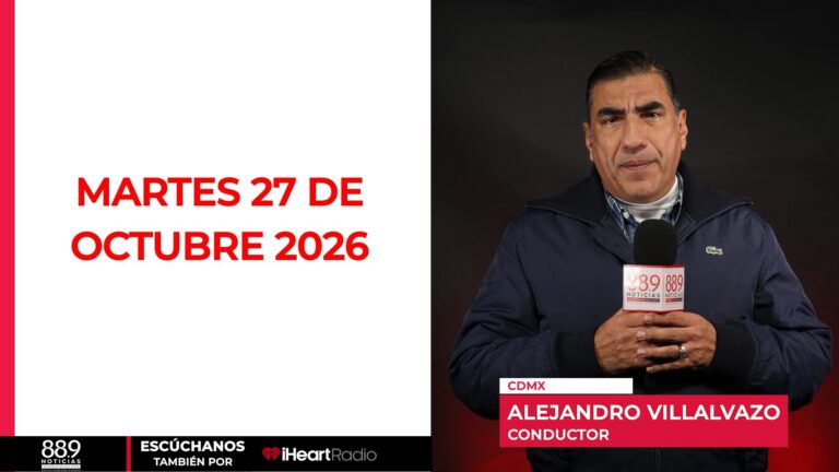 La Mañanera de Panorama Informativo del martes 27 de octubre de 2026