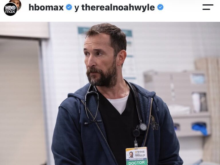 ¿Noah Wyle es el hombre más sexy del año?