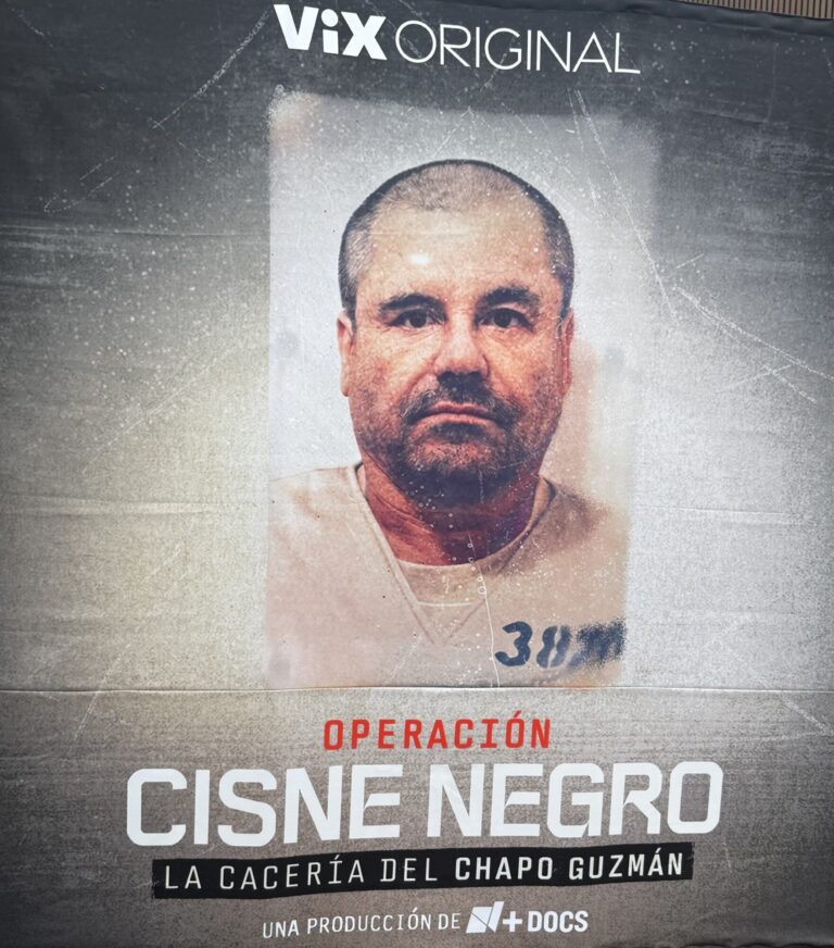 La captura de Joaquín “El Chapo” Guzmán será relatado en “Operación: Cisne Negro” de ViX