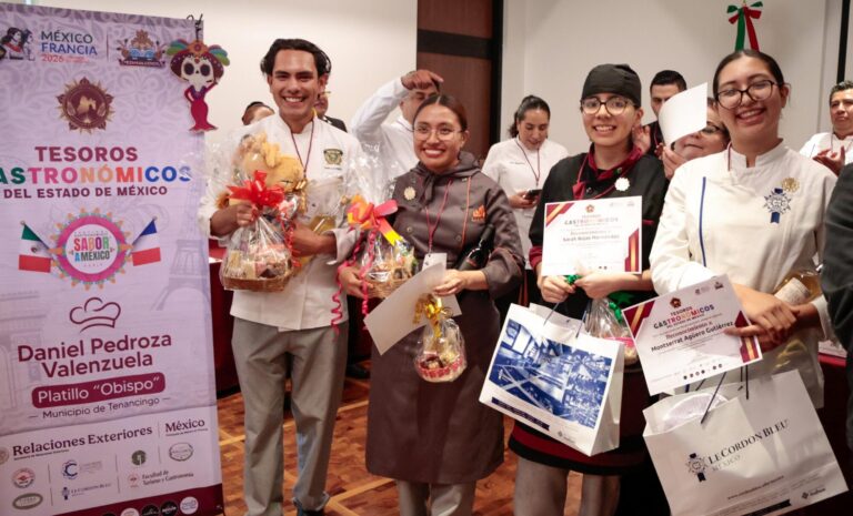 Estudiantes de gastronomía representarán al Edomex en Festival Gatronomico Sabor a México-París