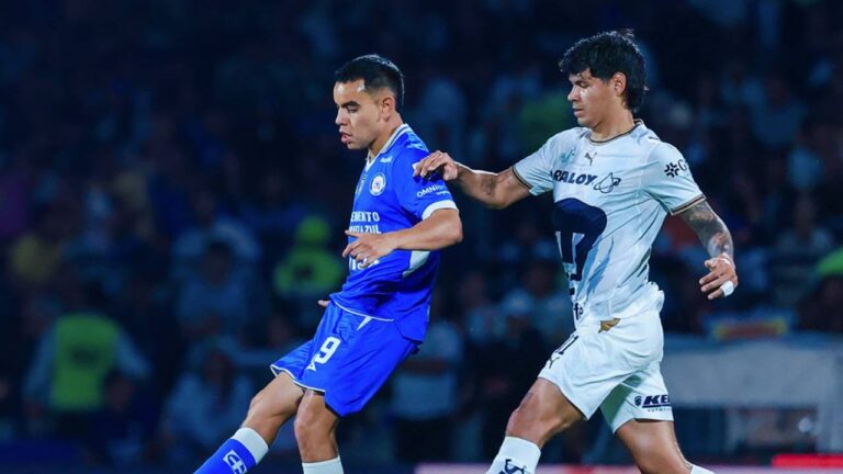 PUMAS Y CRUZ AZUL EMPATAN EN CU FOTO: X @CruzAzul